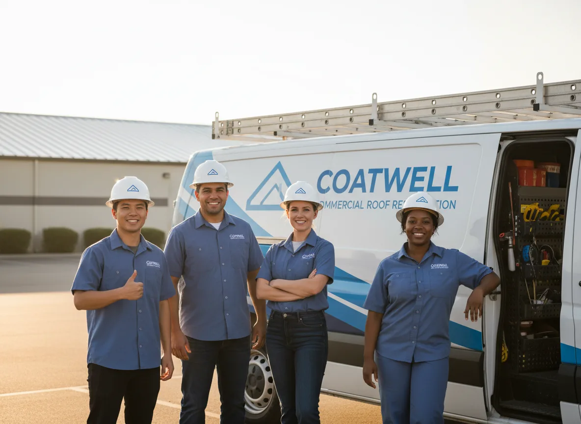 Commercial roof coating company in Fackler, AL